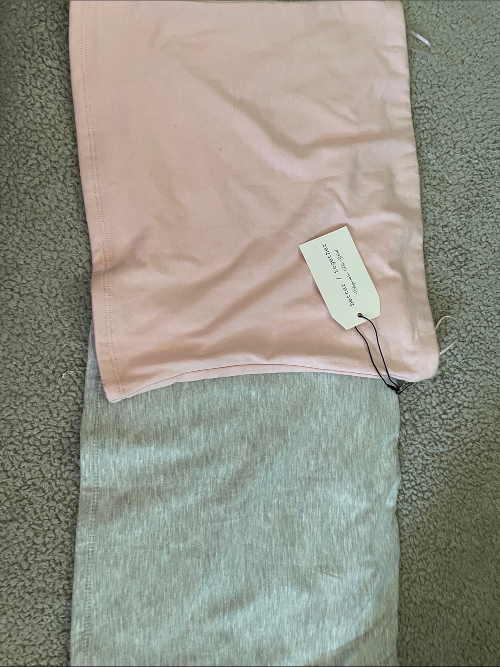 Light Pink Tube Top and Gray tube top